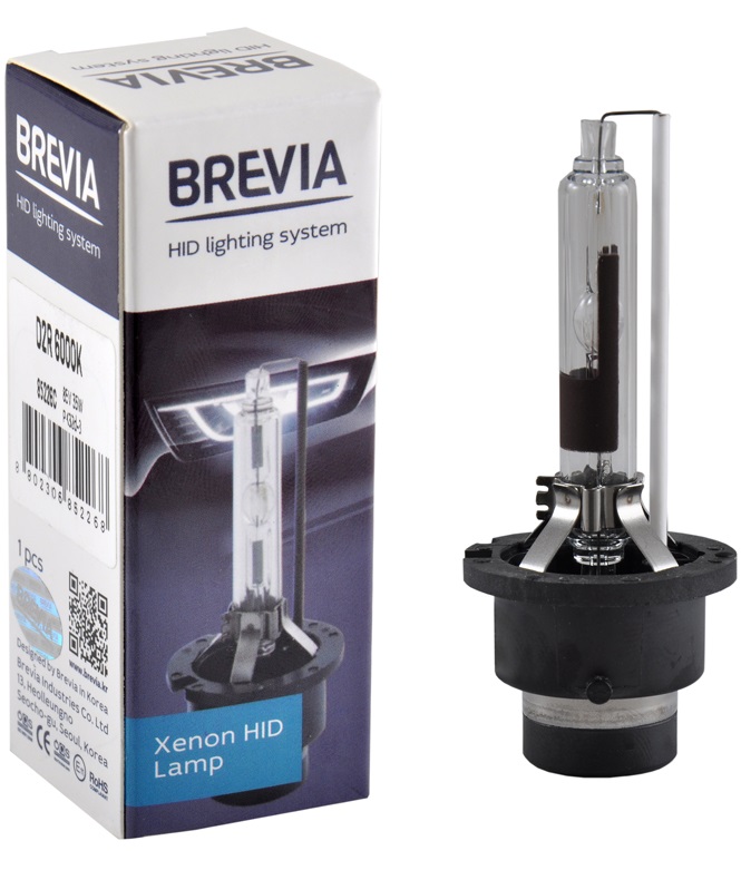 Автолампа Brevia D2R,6000K,85V,35W PK32d-3, (85226c)