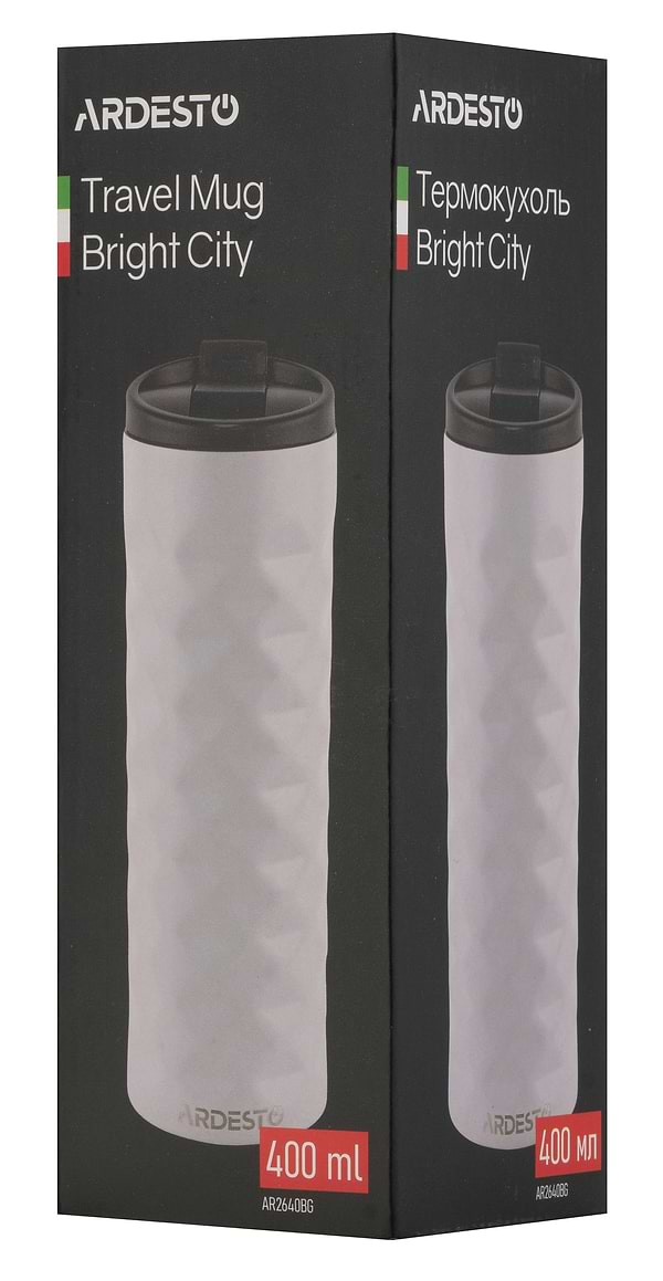 Фото - Термокружка Ardesto Bright City 400 мл (AR2640BG)
