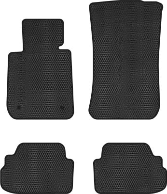 EVA коврики в салон авто EVAtech для 1 Series (E88) BMW 2007-2013 1 поколение Cabrio EU (BM34250PB4BW2RBB)