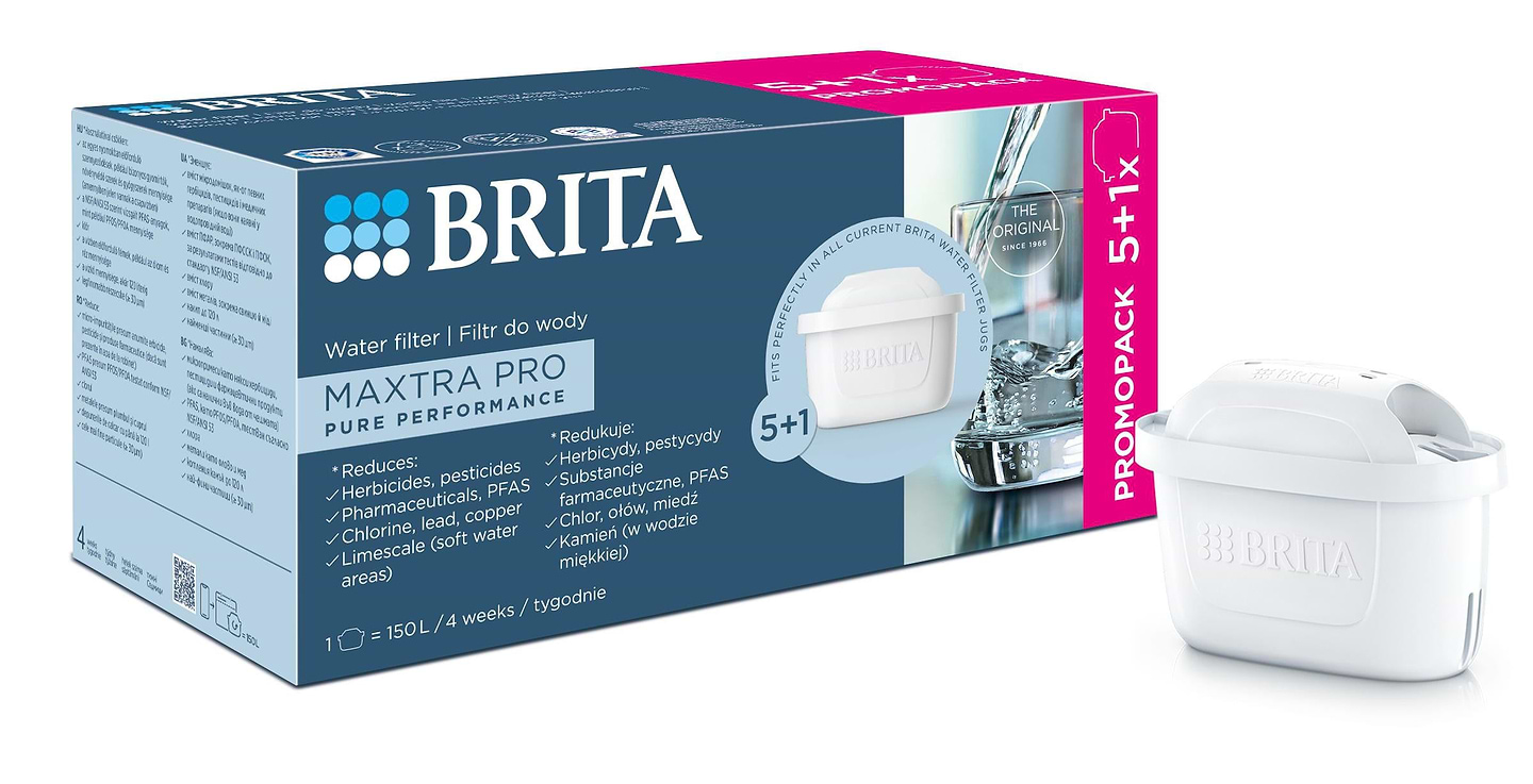 Картридж для фильтра-кувшина Brita MXPro All-in-1, 5+1 шт.