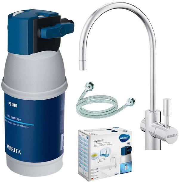 Фото - Фильтр проточный Brita Mypure P1 Фото - Фильтр проточный Brita Mypure P1