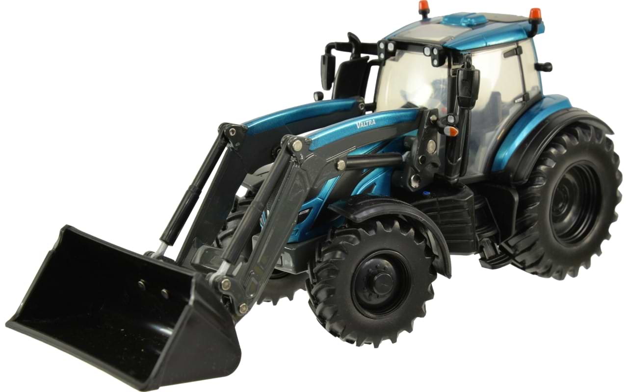 Колекційна сільськогосподарська техніка Britains Трактор Valtra з фронтальним навантажувачем 1:32 (43352)