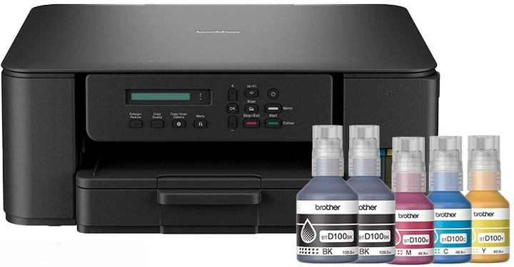 МФУ цветной печати Brother DCP-T530DW с WiFi (DCPT530DWYJ1)