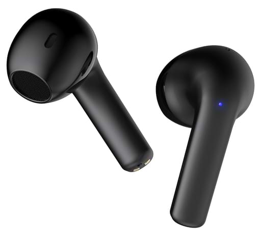 Навушники вкладиші бездротові TWS Ergo Air Sticks 3 Black (BS-750K) - Фото 1