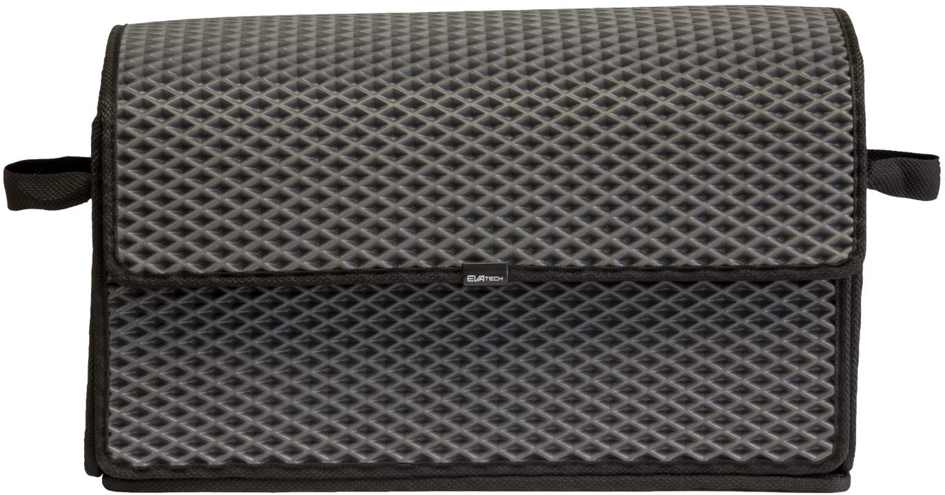 Сумка-органайзер в багажник EVAtech ромб серый кант черный (BS12258SM5RGB)