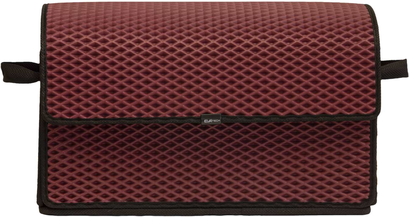 Сумка-органайзер в багажник EVAtech ромб бордовый кант черный (BS12258SM5RWB)