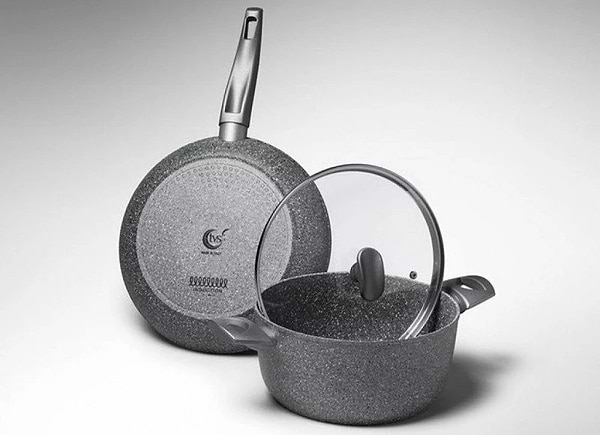 Фото - Каструля TVS Mineralia Induction 24 см 4.5 л (BS480242910001C)