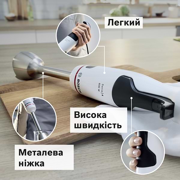 Фото - Блендер погружной Bosch MSM4W221