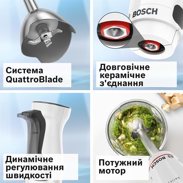 Фото - Блендер погружной Bosch MSM4W421