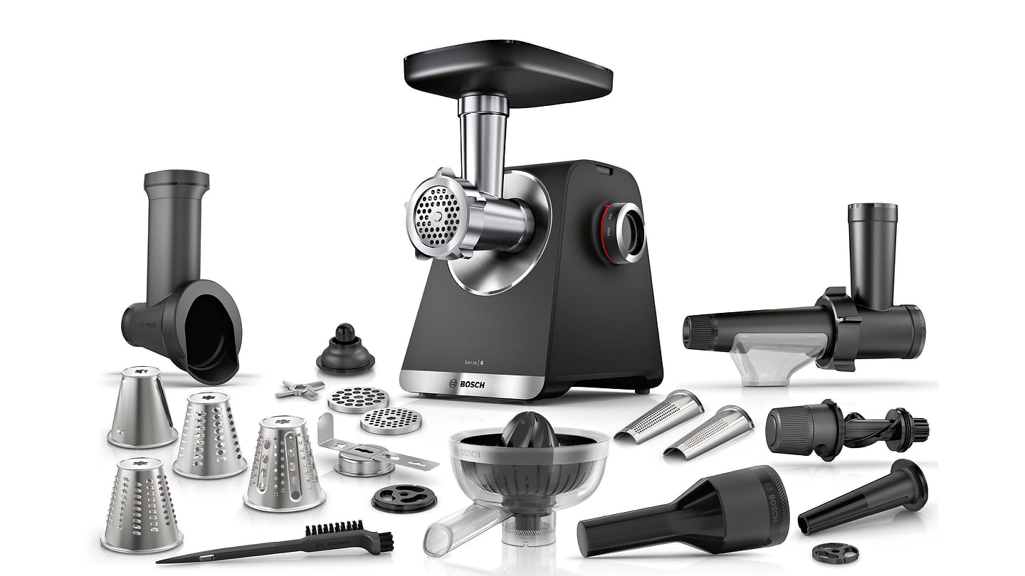 Мясорубка Bosch MFWS682B - Фото 1