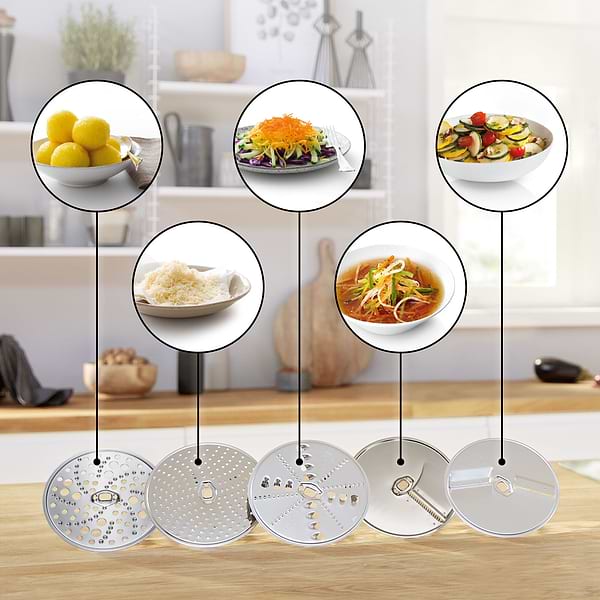 Фото - Насадка для кухонної машини Bosch набір VeggieLove Plus MUZS68VL