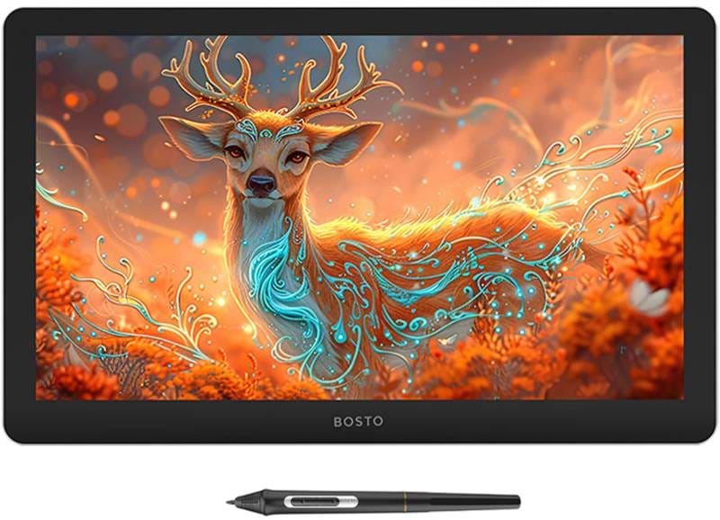 Фото - Графический планшет Bosto BT-19UHDT(M)