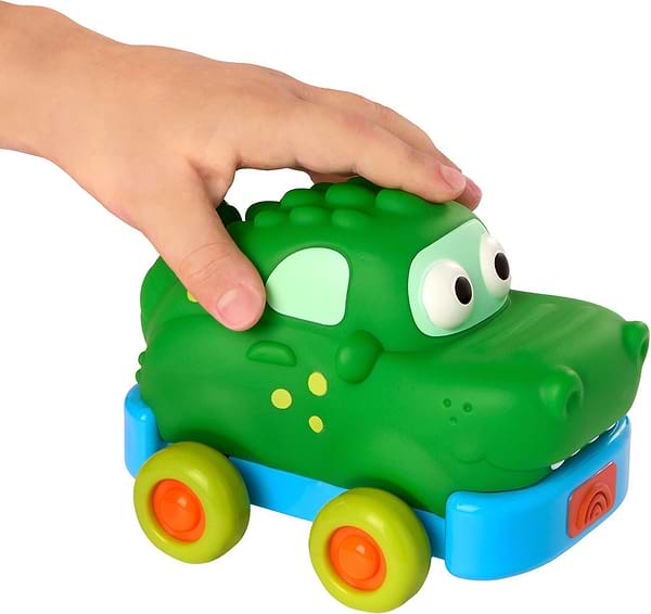 Фото - Инерционный игровой транспорт для малыша Battat АВТОПАРК САФАРИ набор (BT1835Z)