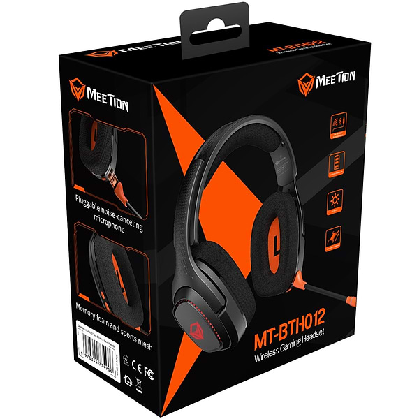 Фото - Гарнітура бездротова ігрова Meetion MT-BTH012-A