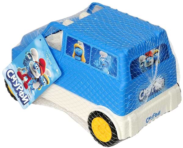 Фото - Базовый игровой транспорт для малыша Tigres Smart Wheels СМУРФЫ (40072)