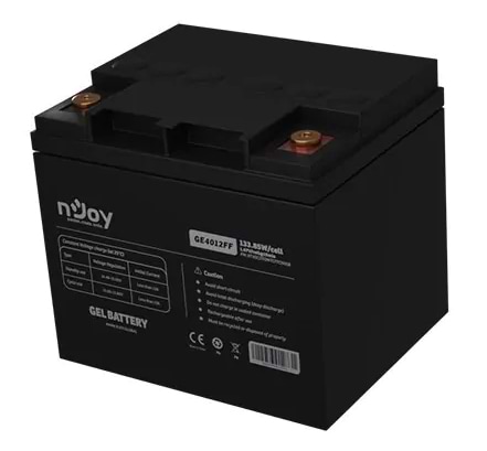 Фото - Аккумулятор для ИБП Njoy GE4012FF 12V 40AH (BTVGCDTOMTCFFCN01B) GEL