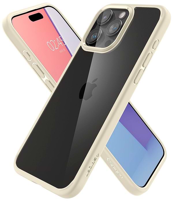 Фото - Чохол для смартфону Spigen for Apple iPhone 15 Pro Max Ultra Hybrid Mute, Beige (ACS06571)