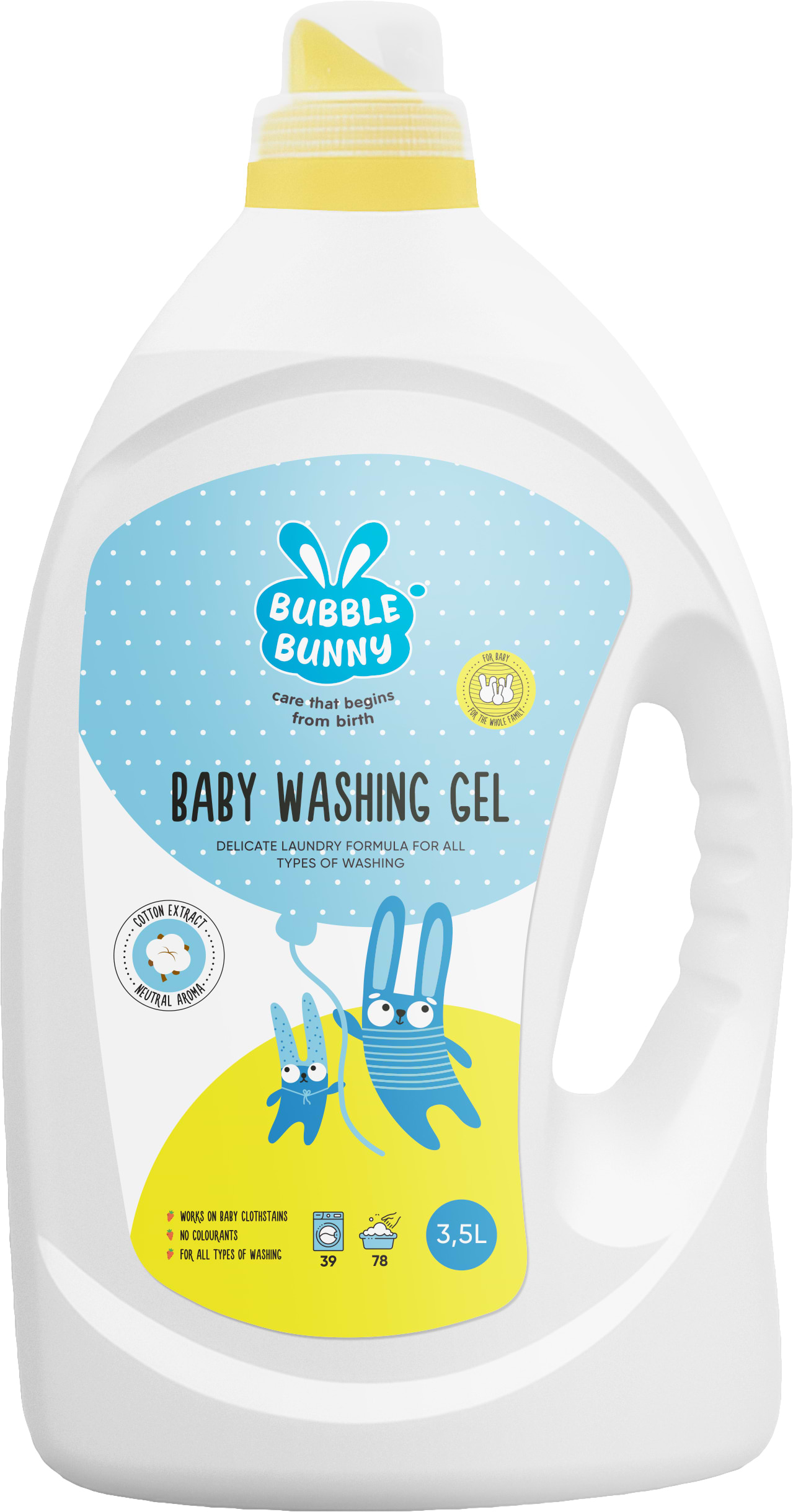 Гель для стирки Bubble Bunny 3.5 л (4820268105479)