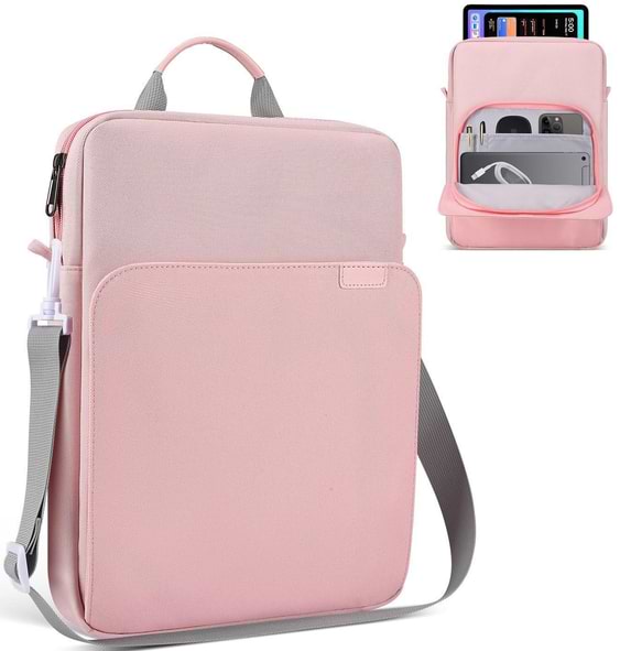 Чохол для ноутбуку BUBM 9-11" Pink - Фото 1