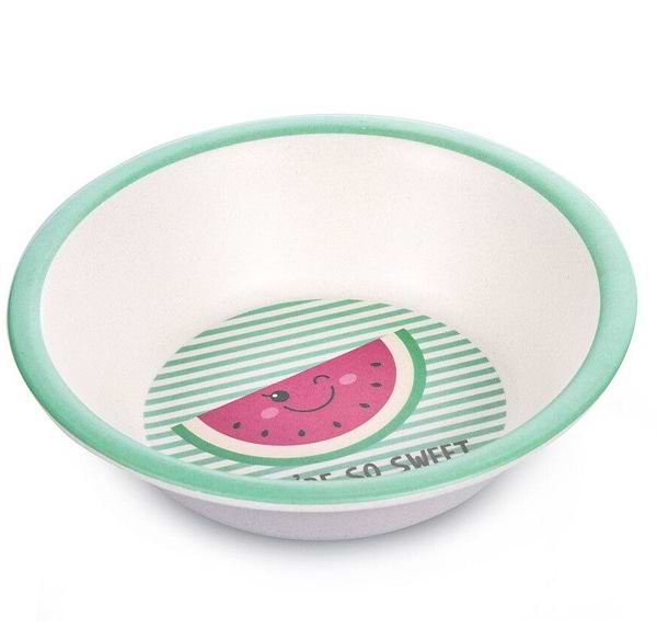 Фото - Тарелка для малыша Canpol babies бамбуковая SO COOL - розовая (9/210_pin)