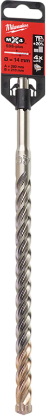 Бур Milwaukee SDS-PLUS MX4 14,0х260х200 мм (4932352949)