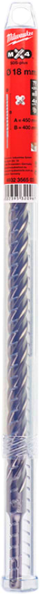 Бур Milwaukee SDS-PLUS MX4 18,0х450х400 мм (4932356503)