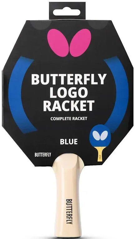 Ракетка для настольного тенниса Butterfly Logo Racket Blue FL (6017873402)