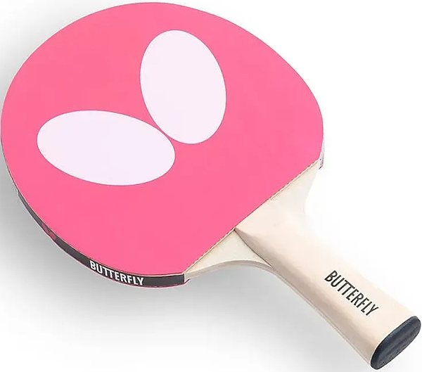 Фото - Ракетка для настольного тенниса Butterfly Logo Racket Pink FL (6017873302)