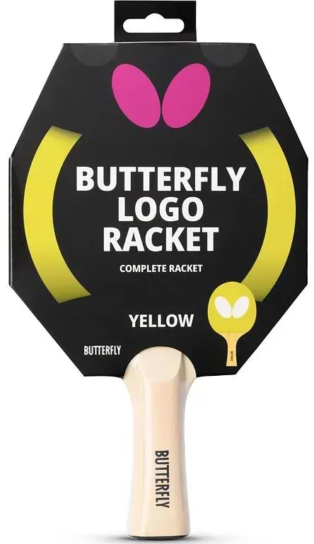 Ракетка для настольного тенниса Butterfly Logo Racket Yellow FL (6017873502)