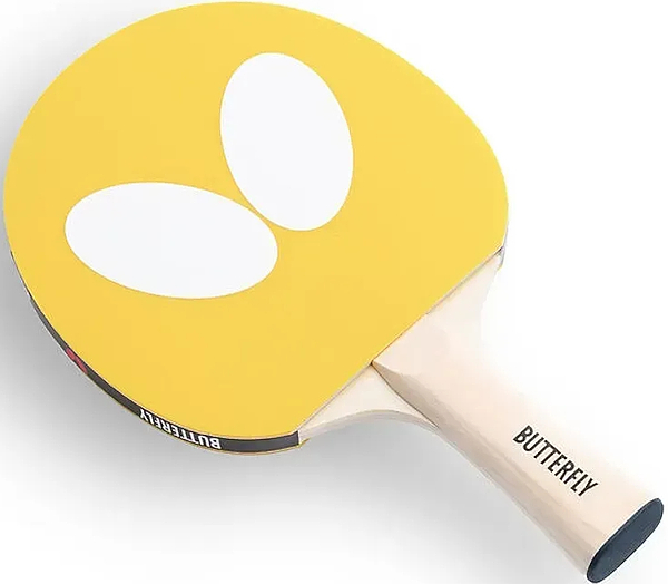 Фото - Ракетка для настольного тенниса Butterfly Logo Racket Yellow FL (6017873502)