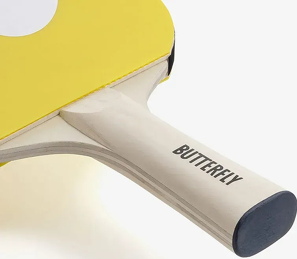 Фото - Ракетка для настольного тенниса Butterfly Logo Racket Yellow FL (6017873502)