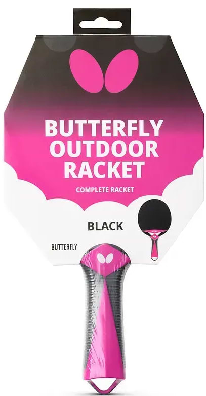 Ракетка для настольного тенниса Butterfly Outdoor Racket Black (6017973602)