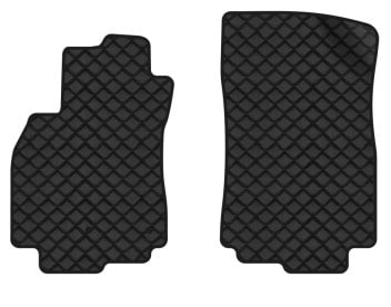 Килимки з екошкіри в салон авто передні EVAtech для Megane (III) 3-doors AT Renault 2008-2016 3 покоління Htb EU RT33124ABV2RN2BBB