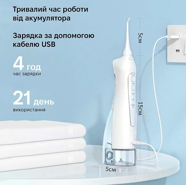 Фото - Ирригатор Bitvae BV5020E Water Flosser White