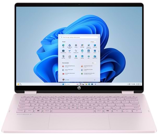 Ноутбук HP OmniBook 5 Flip x360 (BV5V9EA) Powder Pink - Фото 1