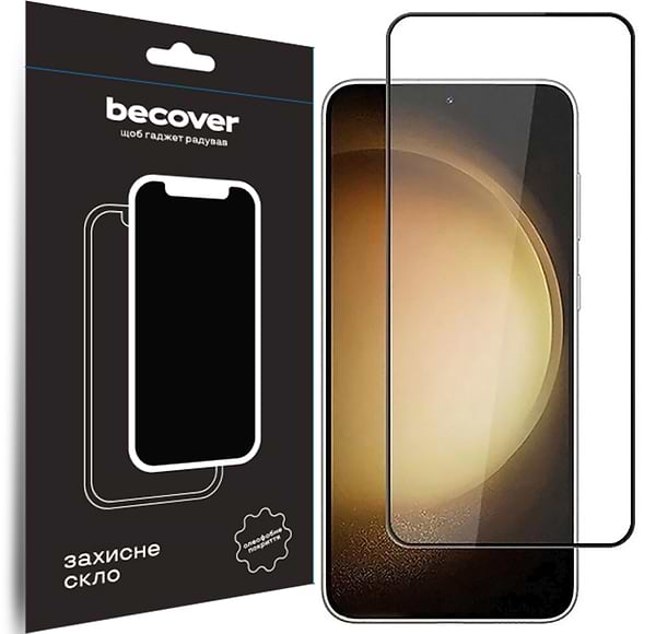 Фото - Захисне скло для смартфону BeCover Samsung Galaxy S24 SM-S921 Black (711037)