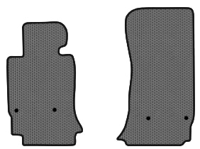 EVA килимки в салон авто передні EVAtech для 3 Series (E36) BMW 1990-2000 3 покоління Sedan EU (BM51201AB2BW4SGB)