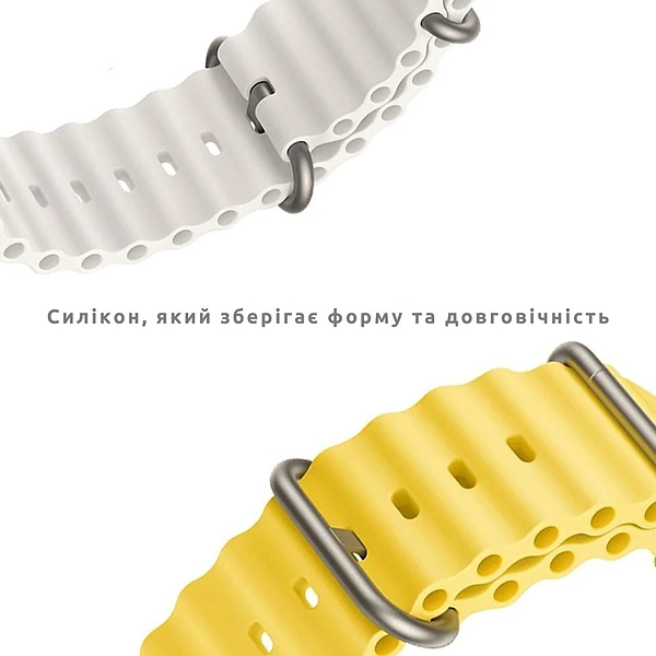 Фото - Ремінець для смарт-годинника BeCover Wave Style (22mm) for Xiaomi Watch 2 Pro/S4/S3/S1 Pro/S1/S1 Active Space Gray (714225)