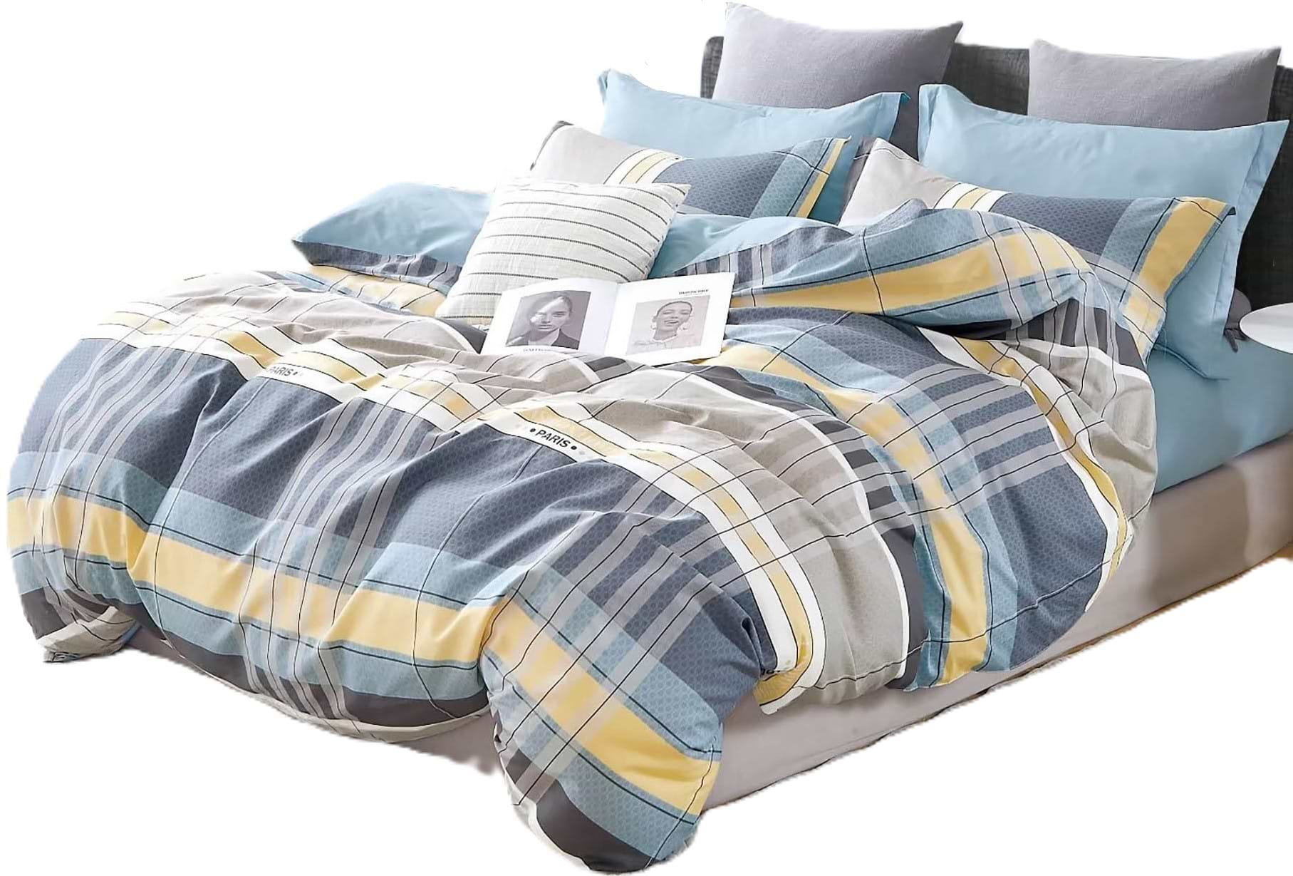 Комплект постельного белья Home Line ПАРИЖ 200х220 см сатин (183004)