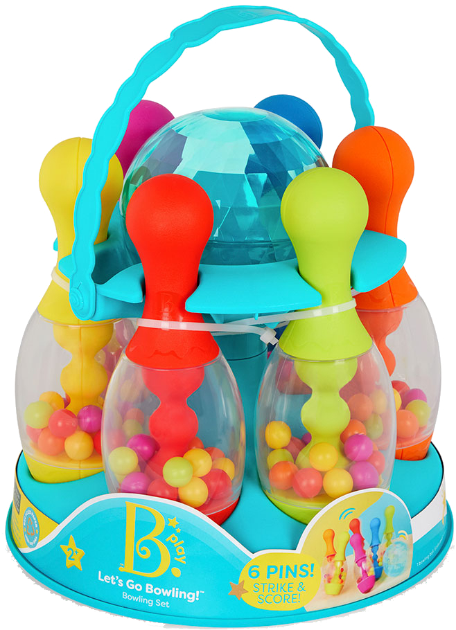 Фото - Игровой набор для малыша Battat ЯРКИЙ БОУЛИНГ (BX4511Z)