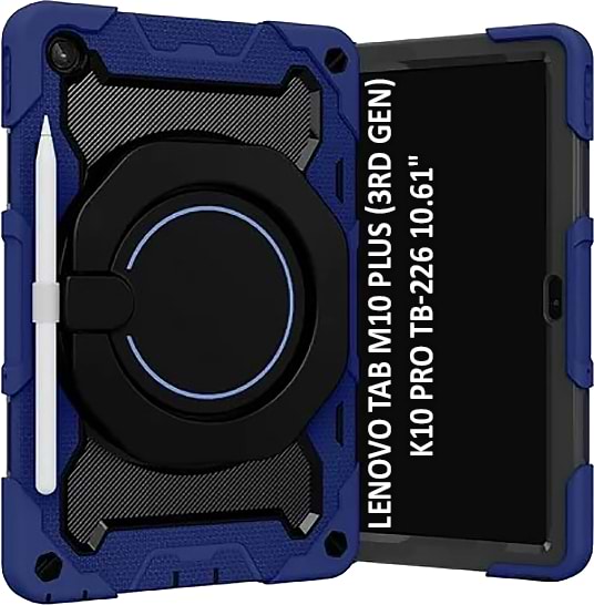 Чехол для планшета BeCover Lenovo Tab M10 Plus TB-125F (3rd Gen)/K10 Pro TB-226 10.61'' Blue (709926) - Фото 1