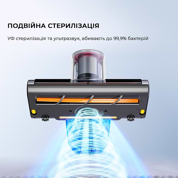 Фото - Пилосос ручний дезінфікуючий JIMMY з УФ-лампою (BX6Pro)