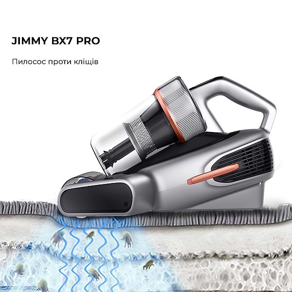 Фото - Пылесос ручной дезинфицирующий JIMMY с УФ-лампой (BX7 Pro)
