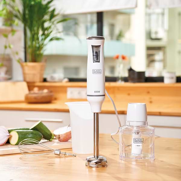 Фото - Блендер заглибний Black&Decker BXHBA600E