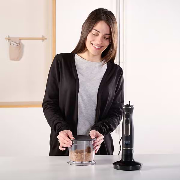 Фото - Блендер заглибний Black&Decker BXHBA800E