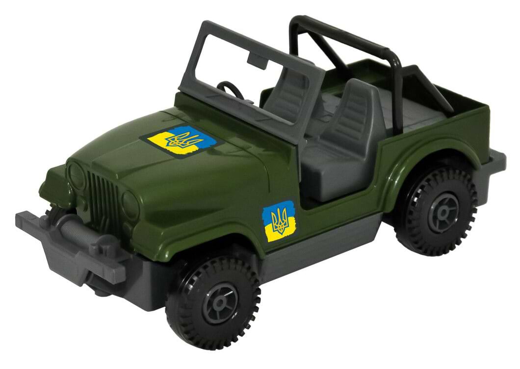 Инерционный игровой транспорт для малыша Tigres Авто-джип инерционный военный (39971)