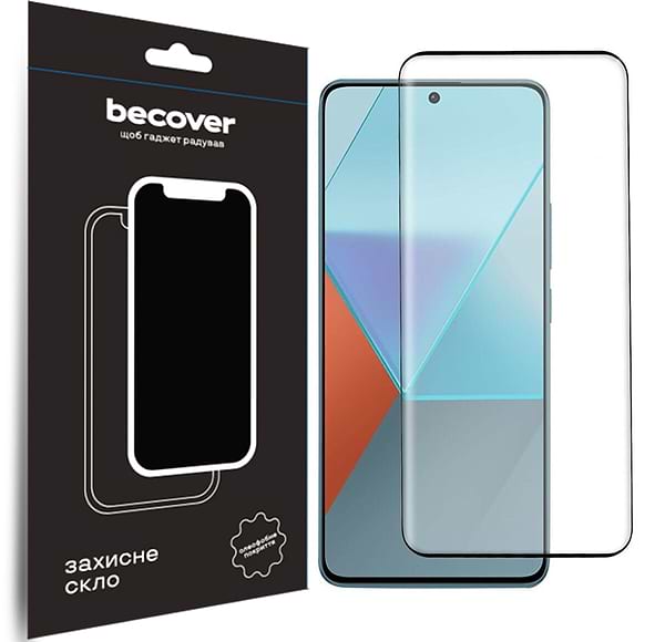 Фото - Захисне скло для смартфону BeCover Xiaomi Redmi Note 13 Pro Plus 5G Black (710655) Фото - Захисне скло для смартфону BeCover Xiaomi Redmi Note 13 Pro Plus 5G Black (710655)