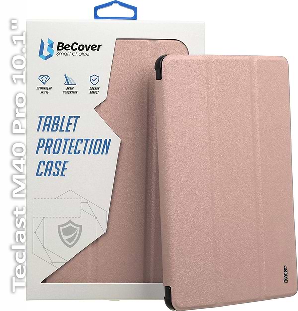 Фото - Чохол для планшета BeCover Smart Case for Teclast M40 Pro 10.1" Rose Gold (709883)