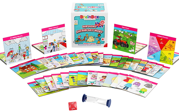 Фото - Настільна гра (8+) Yago УЧИМ АНГЛИЙСКИЙ ЯЗЫК (BZZBRLLE01UA)