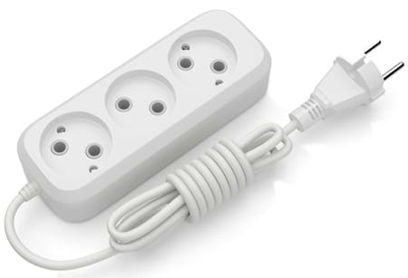 Фото - Удлинитель 220В Electrum 3 розетки 5 м C-ES-1787